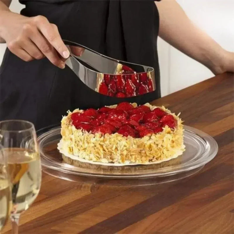 Fatiador de Bolos e Tortas Premium em Inox - EZ